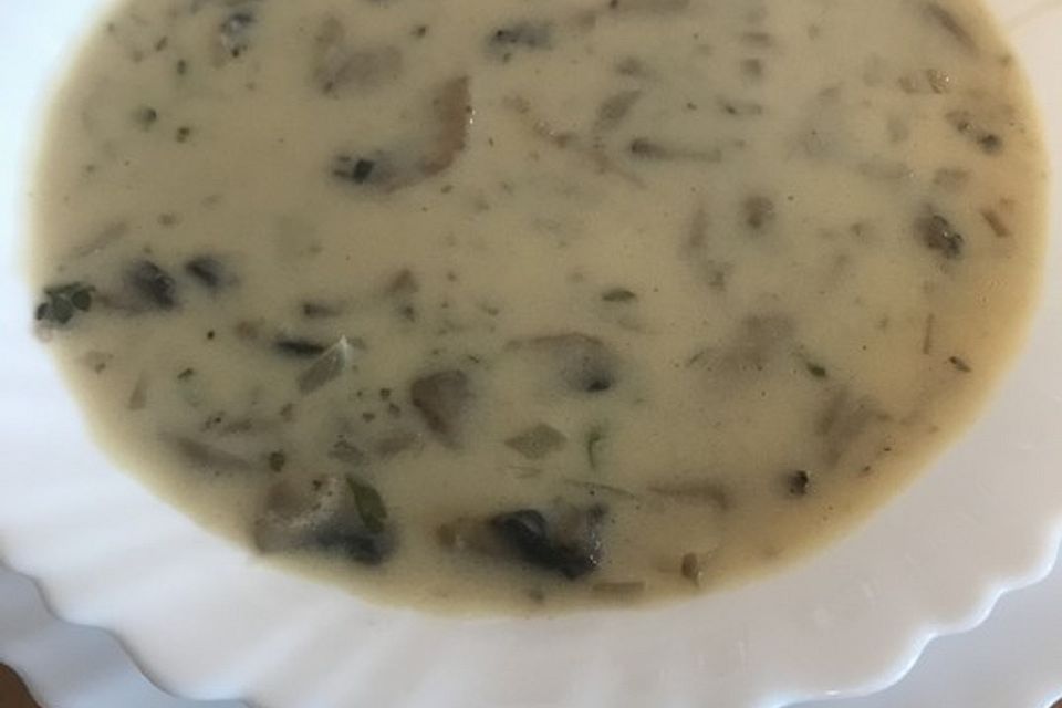 Champignoncremesuppe