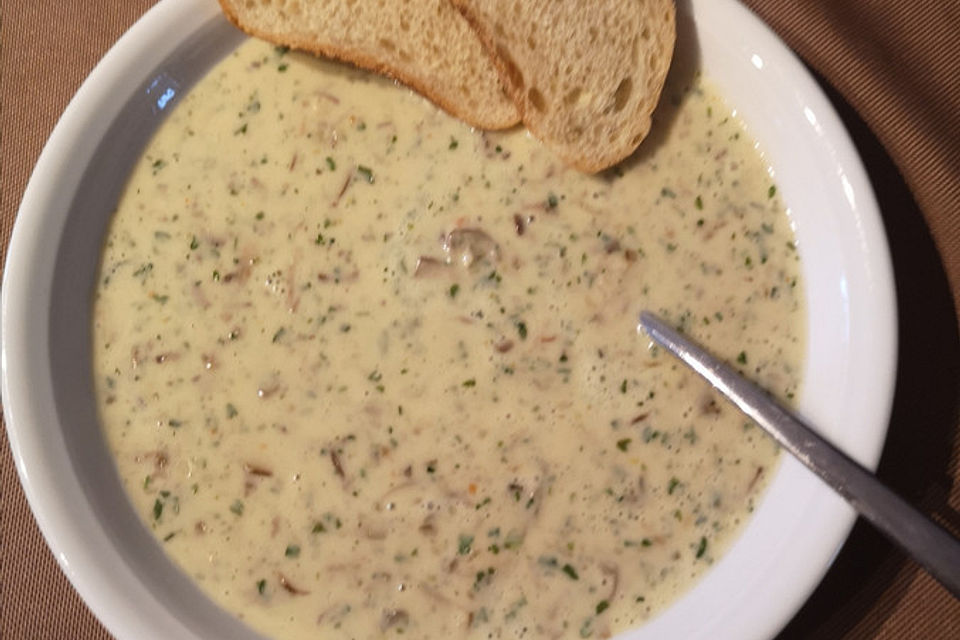 Champignoncremesuppe