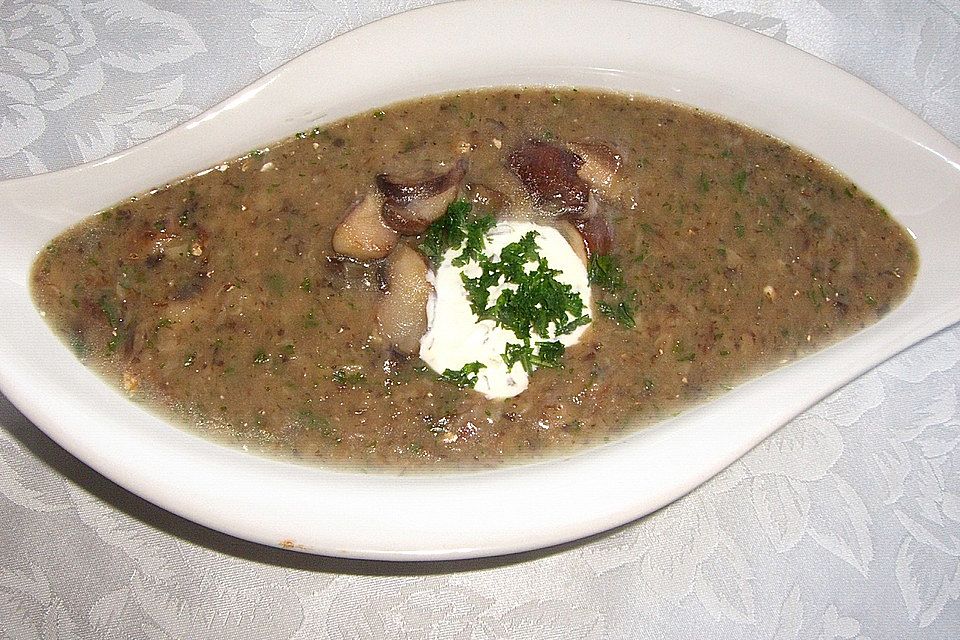 Champignoncremesuppe