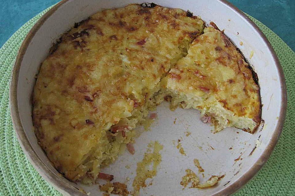 Romadur-Kartoffelgratin