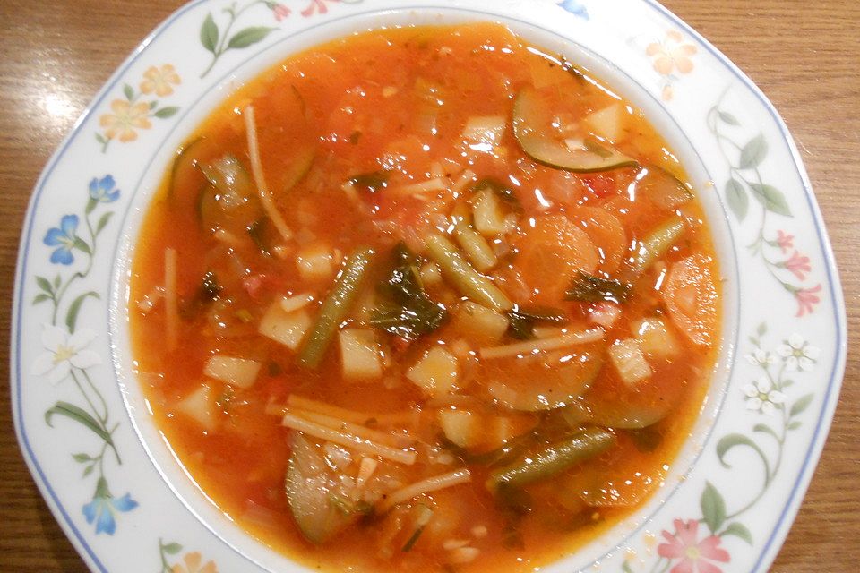 Minestrone di verdura