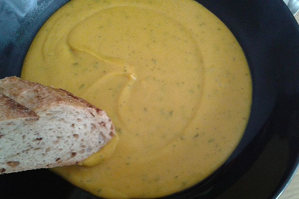 Kürbiscremesuppe