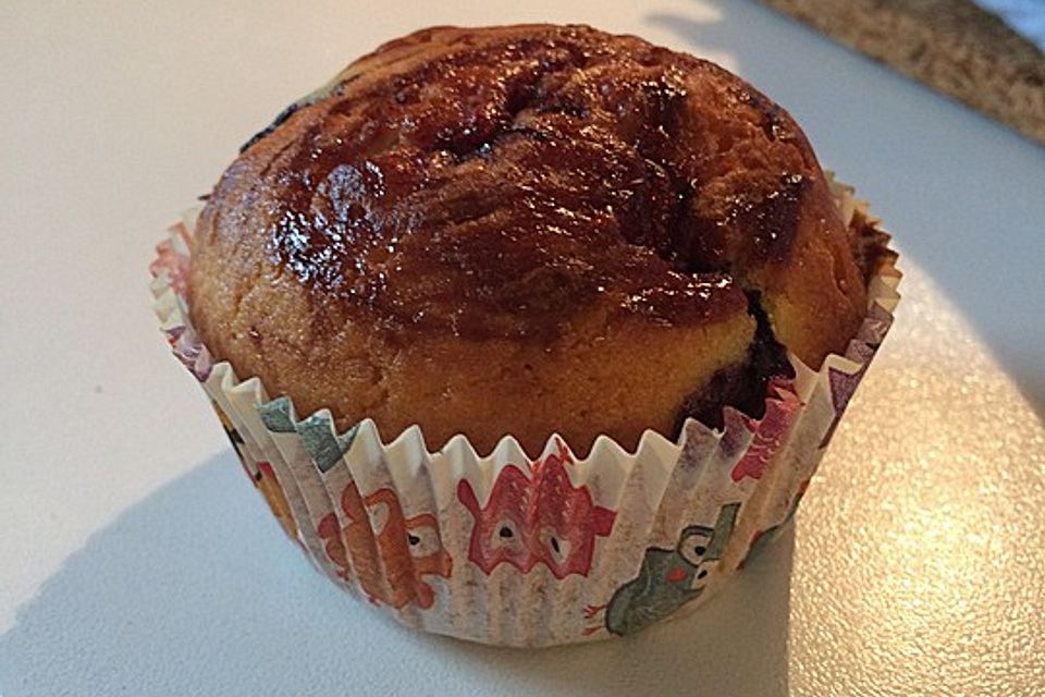 Blaubeer-Buttermilch Muffins