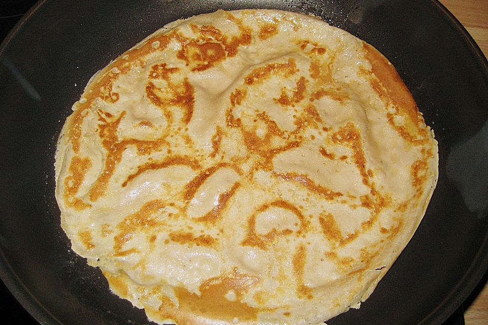 Kastanienpfannkuchen bzw. Kastaniencrêpes