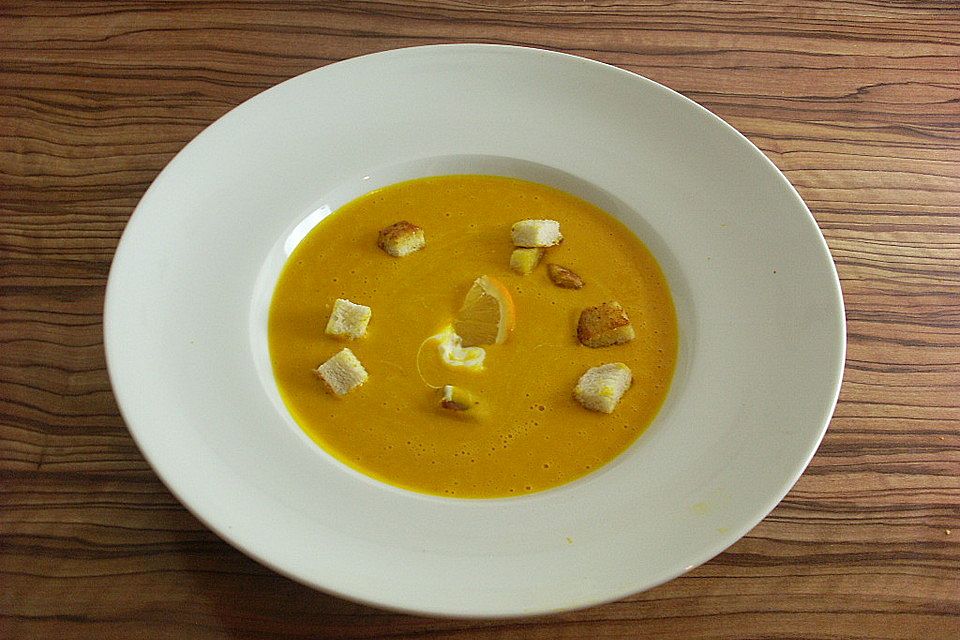 Kürbis - Suppe