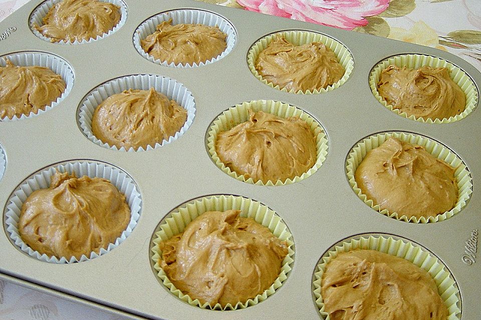 Kaffee-Sahne-Muffins