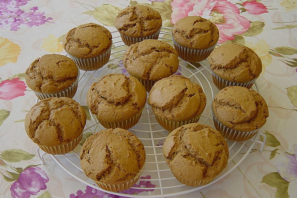 Kaffee-Sahne-Muffins