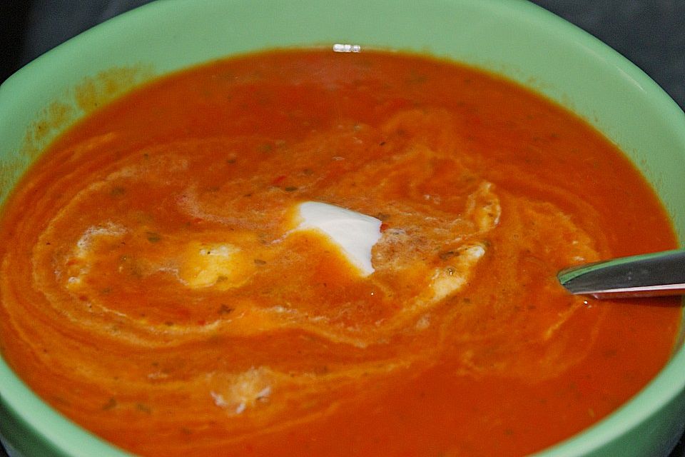 Paprikacremesuppe