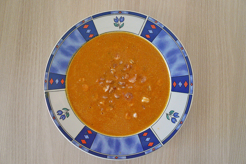 Zucchini-Tomaten-Suppe