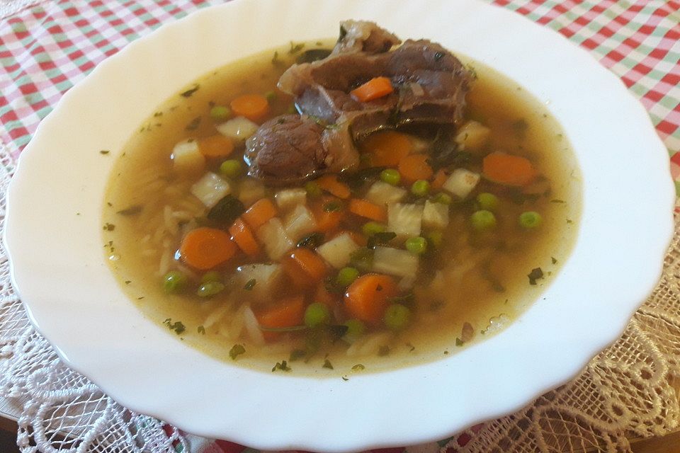 Wendländische Hochzeitssuppe