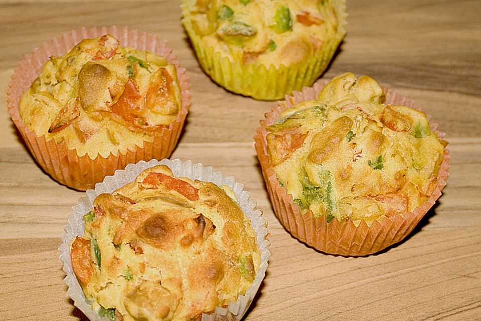 Gemüse Muffins