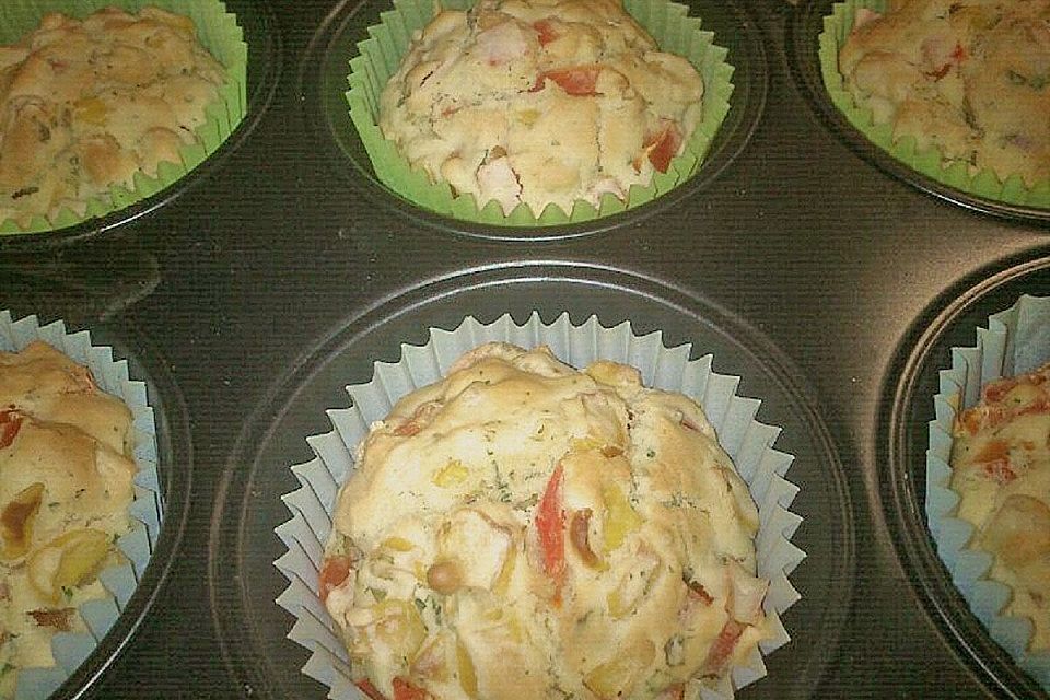 Gemüse Muffins