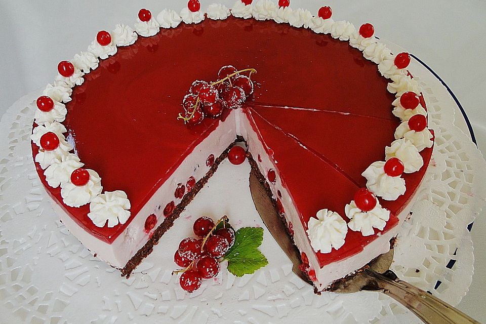 Creme de Cassis-Torte