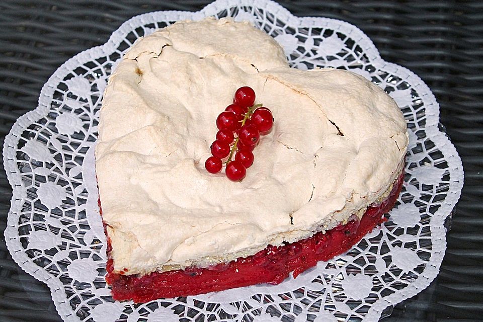 Johannisbeerbaiserkuchen