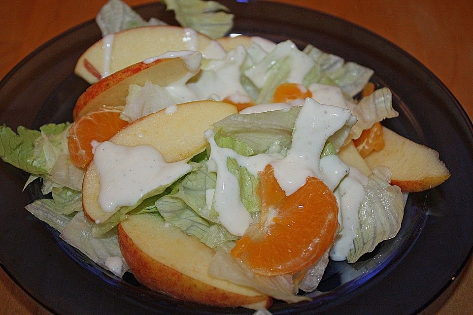 Eisberg-Orangen Salat