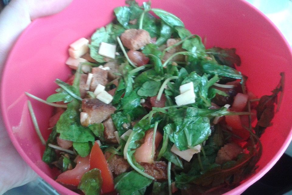 Rucola-Brot-Salat