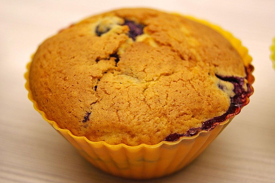 Blaubeermuffins, klassisch