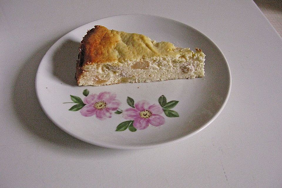 Käsekuchen ohne Boden