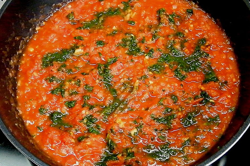 Fischfilet in Tomatensauce