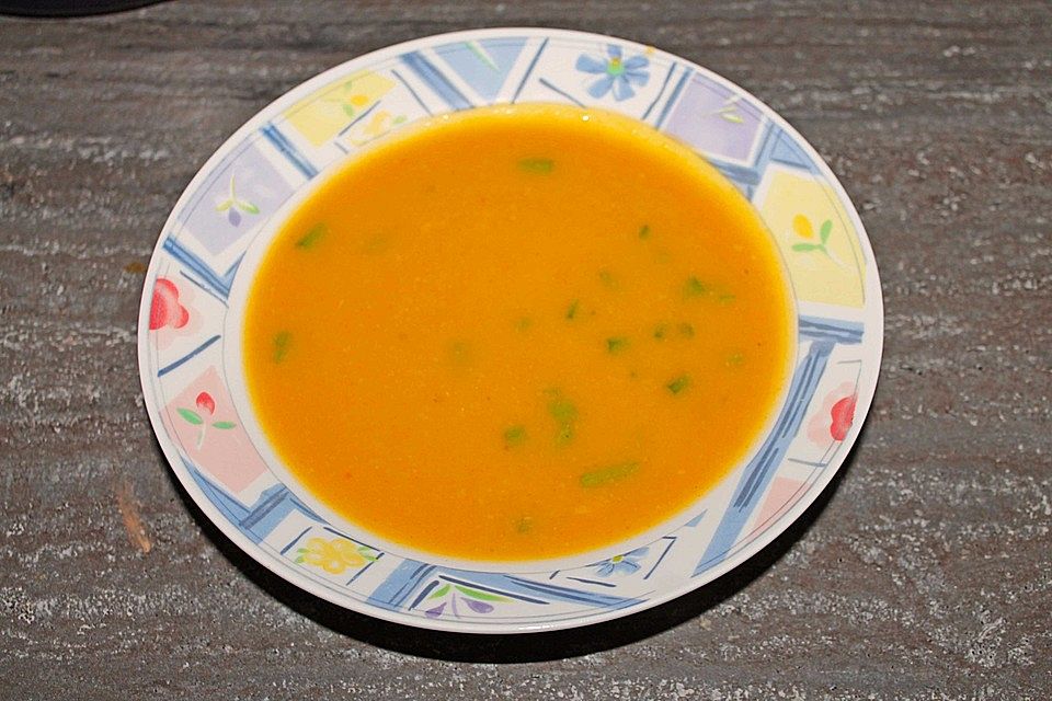 Kürbis-Kartoffelsuppe