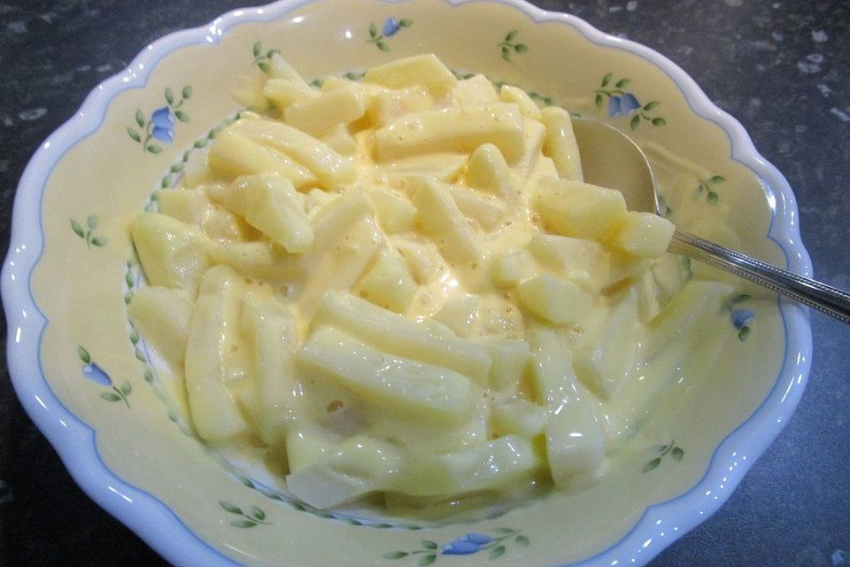 Kohlrabi in Sahnesauce