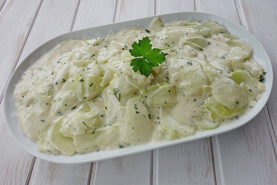 Kohlrabi in Sahnesauce