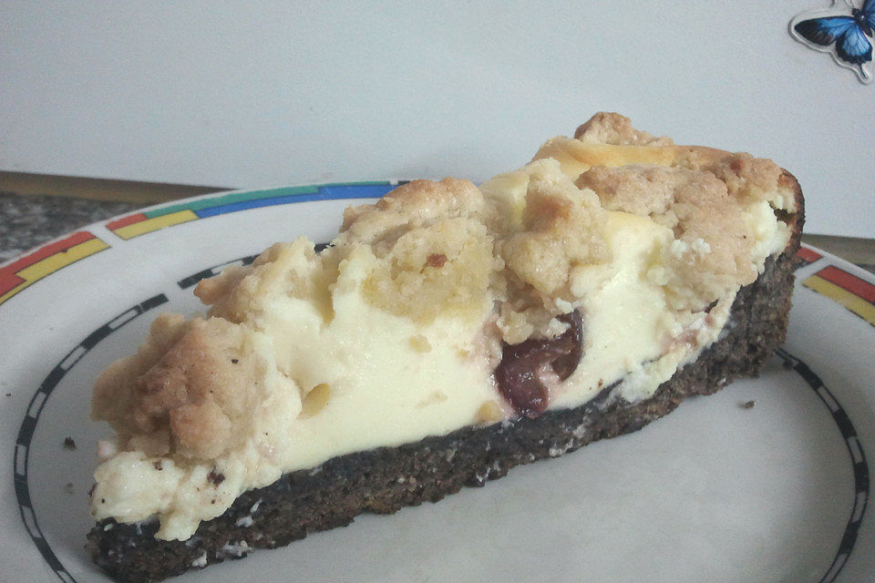 Zupfkuchen mit Kirschen