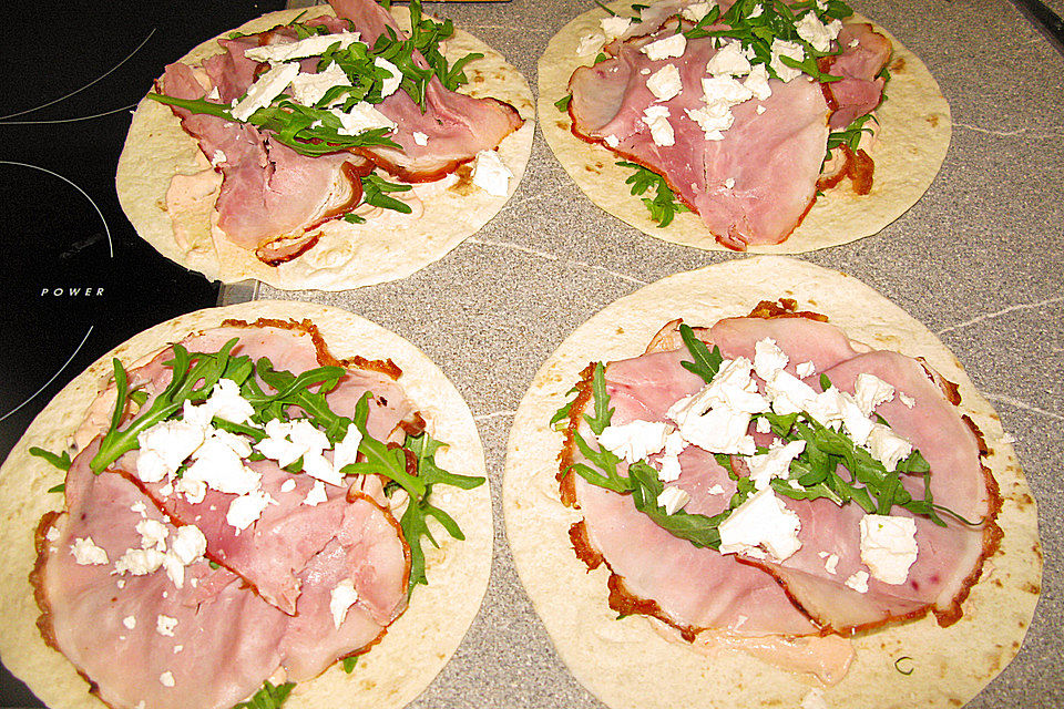 Serranoschinken Rucola Wrap