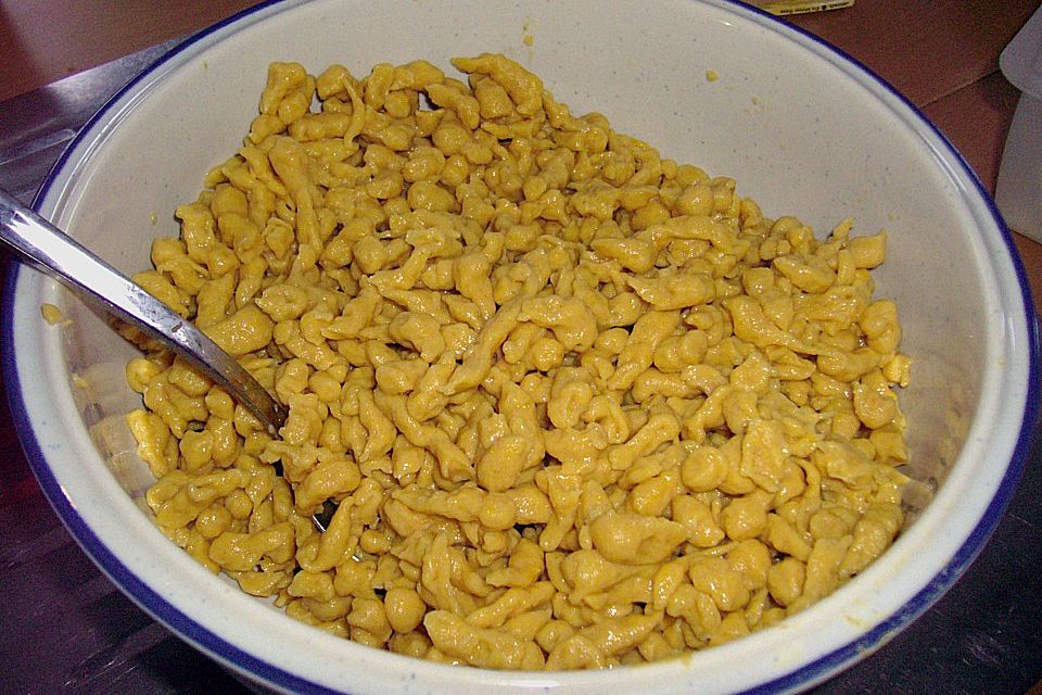 Kürbisspätzle