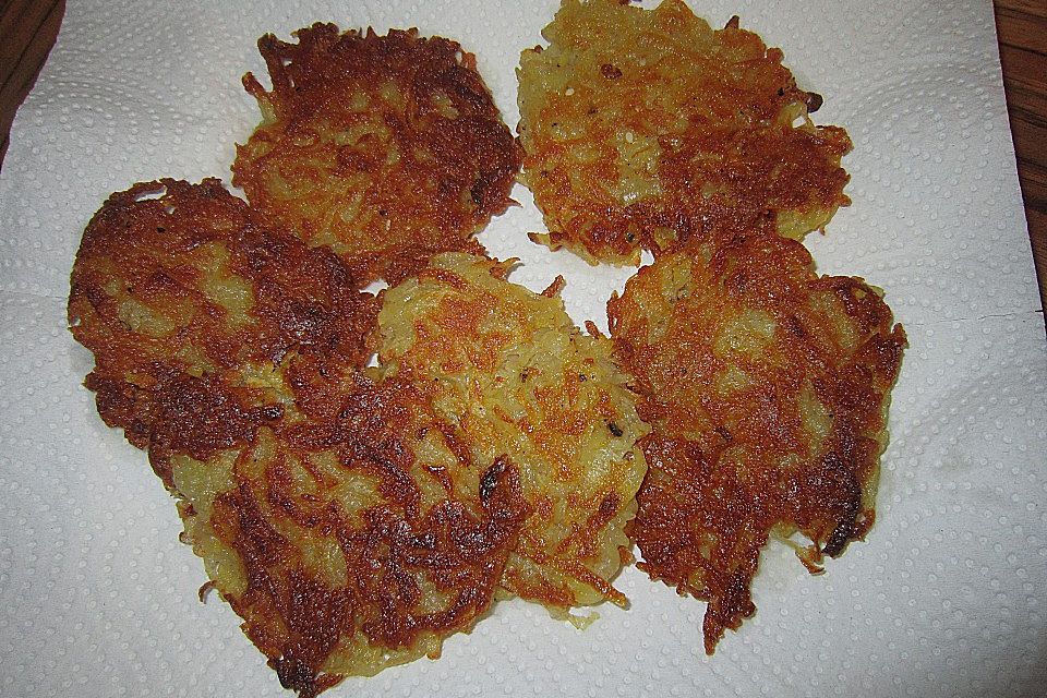 Reibekuchen, Kartoffelpuffer