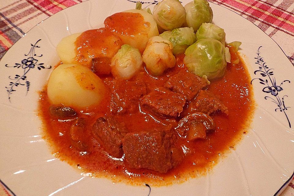 Odinettes Rindergulasch