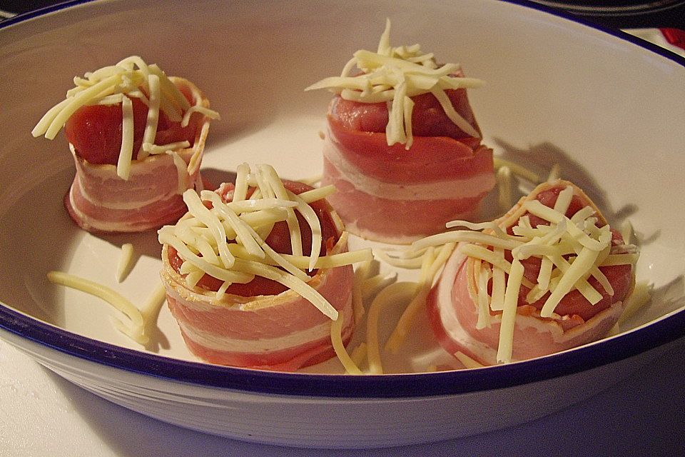 Schweinefilet mit Bacon