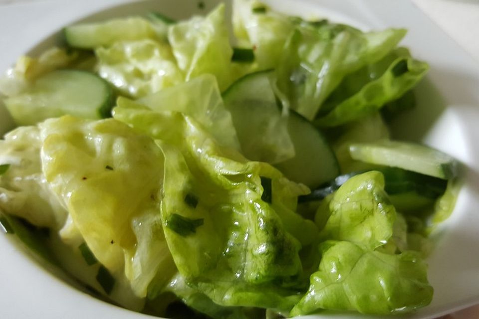 Serbischer grüner Salat