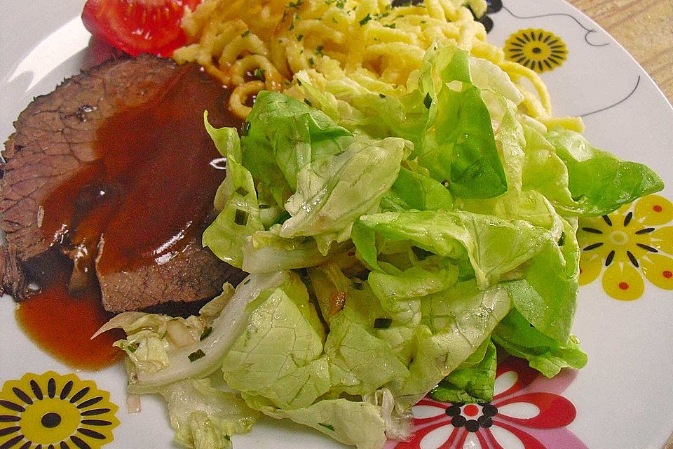 Serbischer grüner Salat