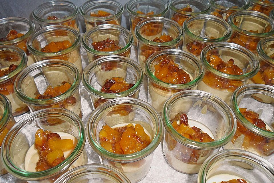 Foie gras auf Mangochutney