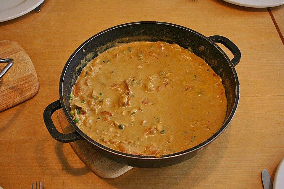 Curry-Hähnchengulasch