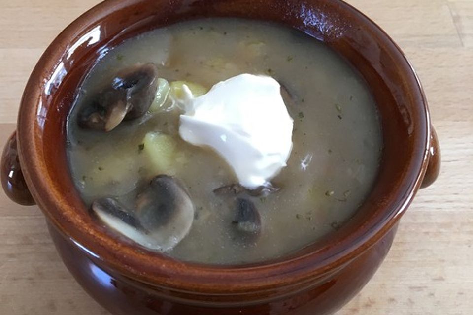 Champignon - Kartoffel - Suppe