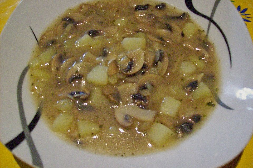 Champignon - Kartoffel - Suppe