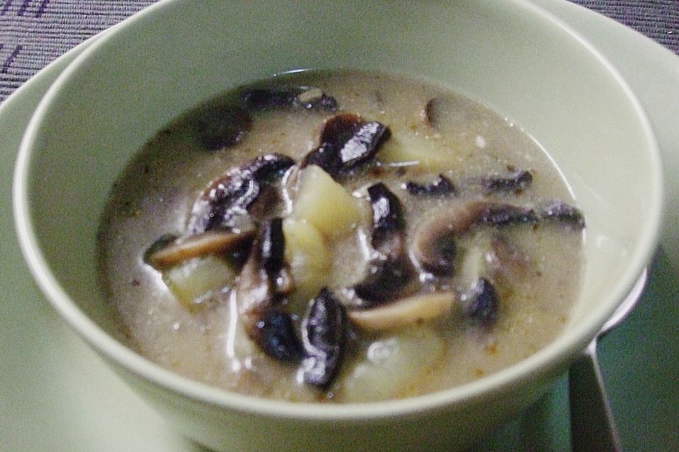 Champignon - Kartoffel - Suppe