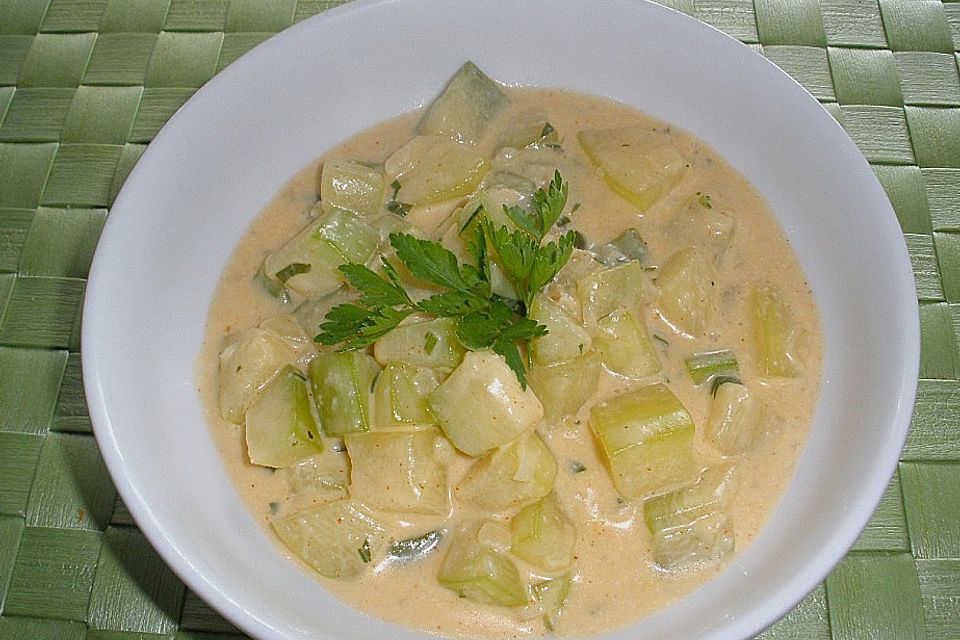 Zucchinigemüse