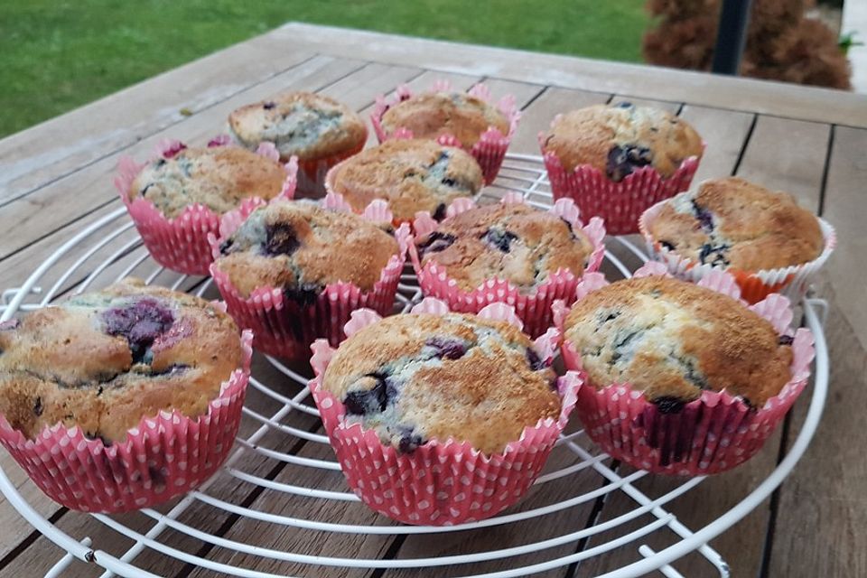 Perfect Blueberry Muffins