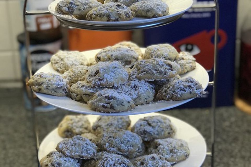 Schoko-Pecan-Cookies