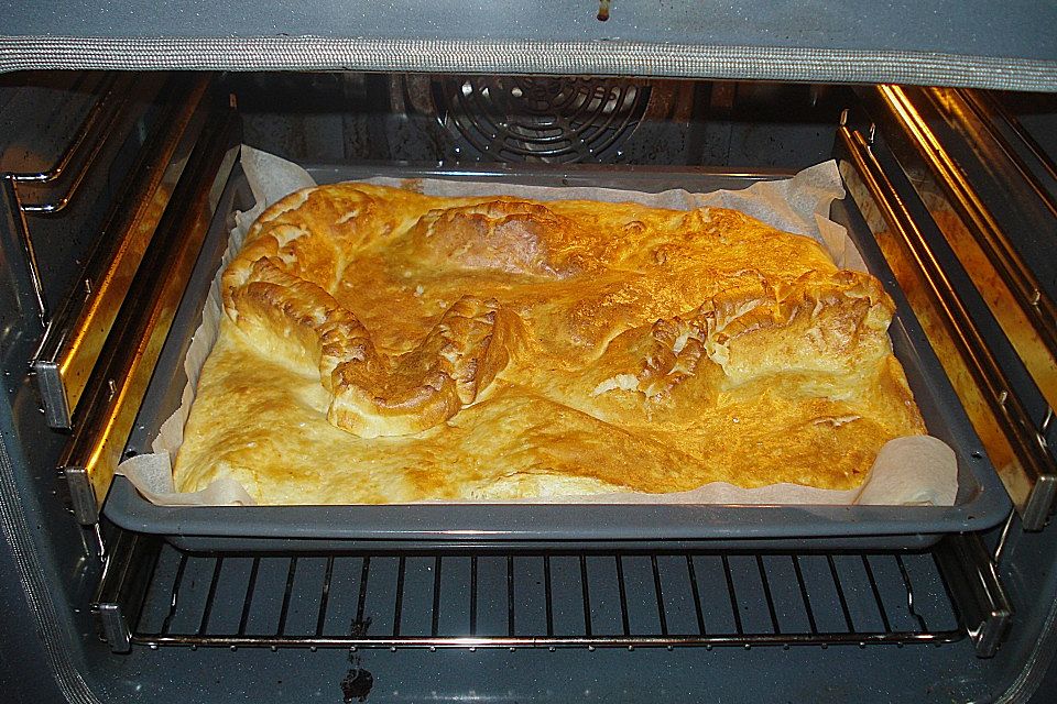 Finnische Ofenpfannkuchen Pannukakku