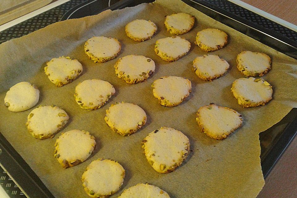 Pistachio Cream Cheese Cookies