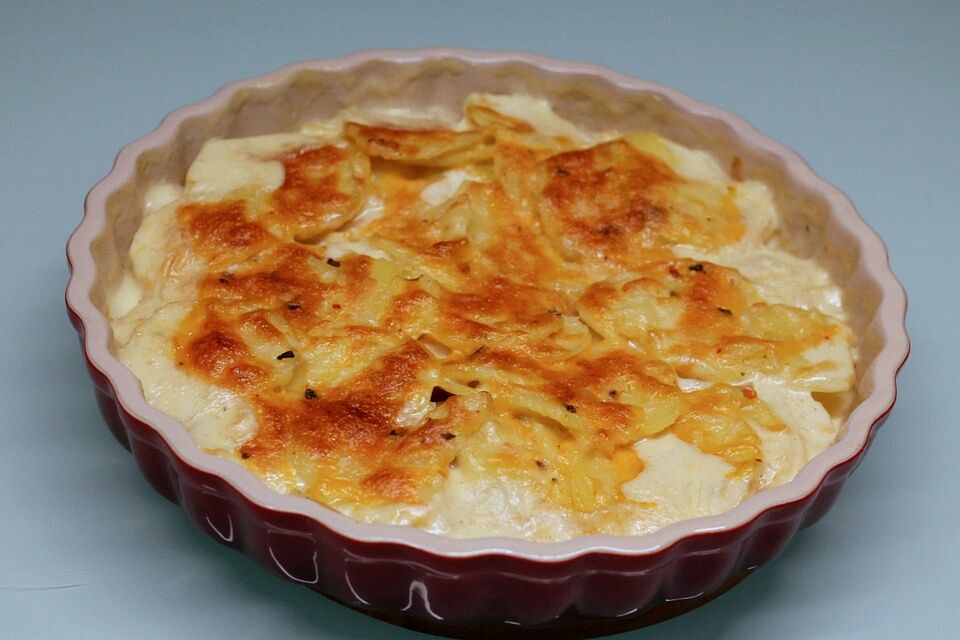 Kartoffel-Pastinaken-Gratin