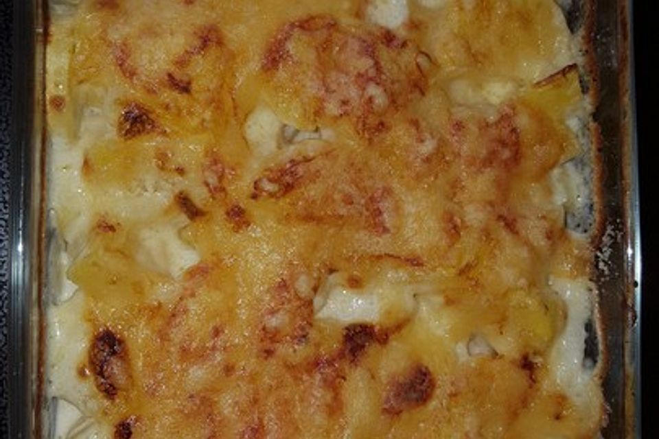 Kartoffel-Pastinaken-Gratin