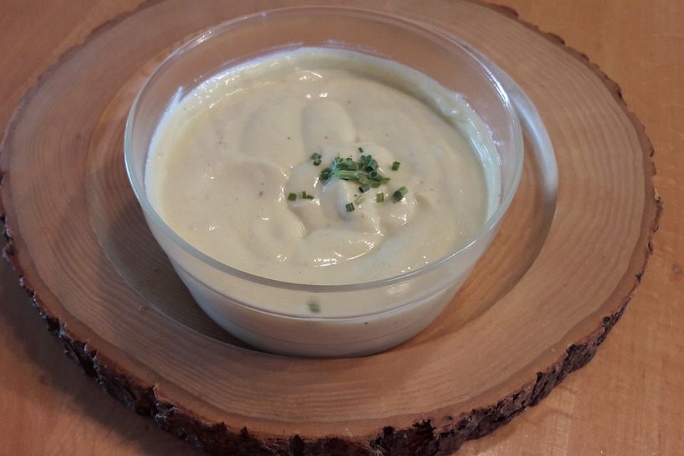 Vegane Mayonnaise ohne Soja