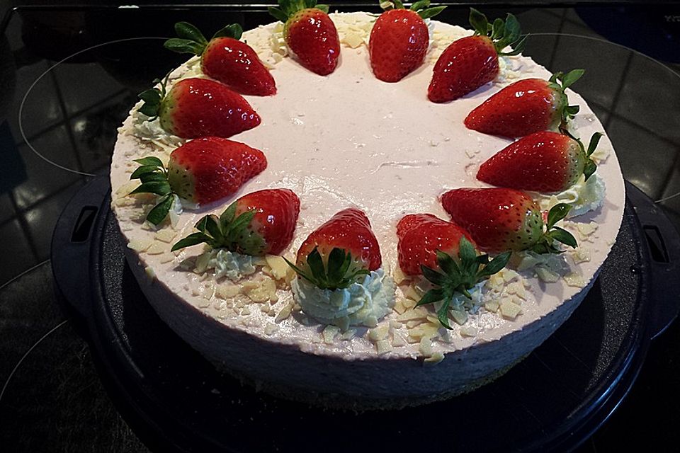 Erdbeerkäsesahne-Torte