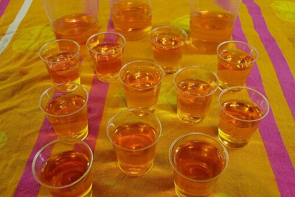 Aperol-Jelly Shots