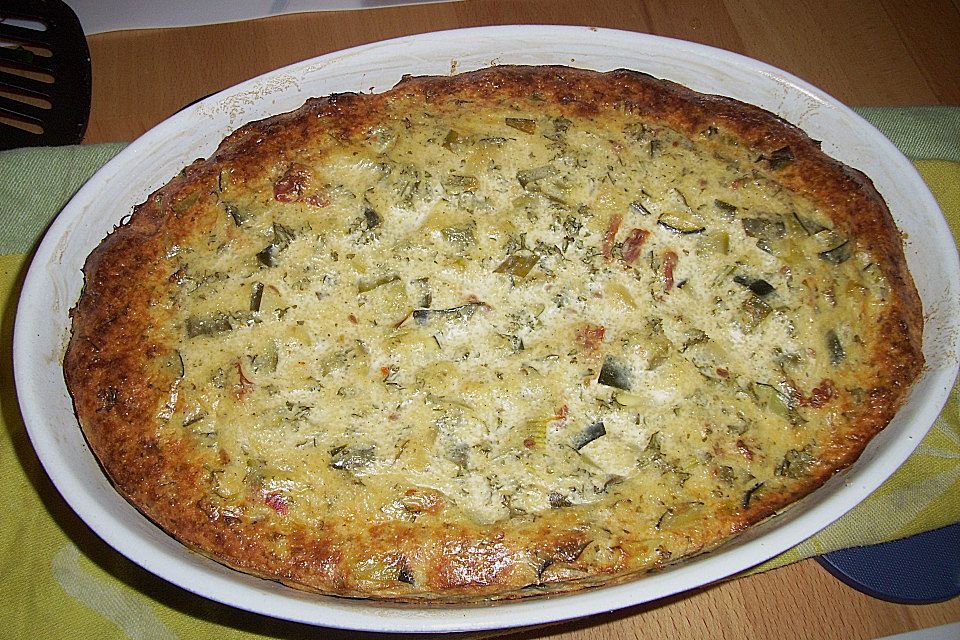 Gemüse-Quark-Kuchen